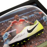 Manchester United F.C. Rashford Signed Boot (Framed)