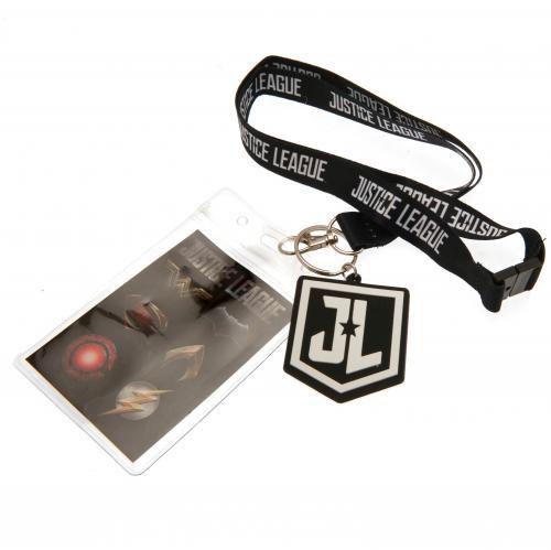 DC Comics Justice League Lanyard & Keyring Set