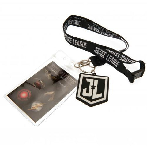 DC Comics Justice League Lanyard & Keyring Set