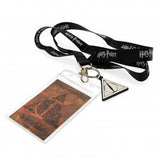 Harry Potter Lanyard & Keyring Set Deathly Hallows