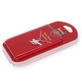 Arsenal F.C. Silver Plated Pendant & Chain GN