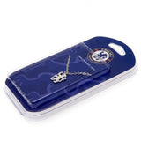 Chelsea F.C. Silver Plated Pendant & Chain LN
