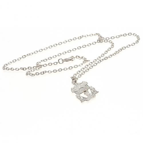 Liverpool F.C. Silver Plated Pendant & Chain CR