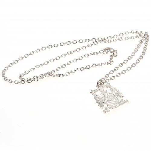 Manchester City F.C. Silver Plated Pendant & Chain