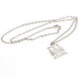 Manchester City F.C. Silver Plated Pendant & Chain