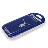 Rangers F.C. Silver Plated Pendant & Chain