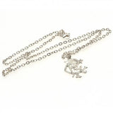 Rangers F.C. Silver Plated Pendant & Chain