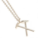 West Ham United F.C. Silver Plated Pendant & Chain HM