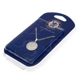 Chelsea F.C. Silver Plated Pendant & Chain XL