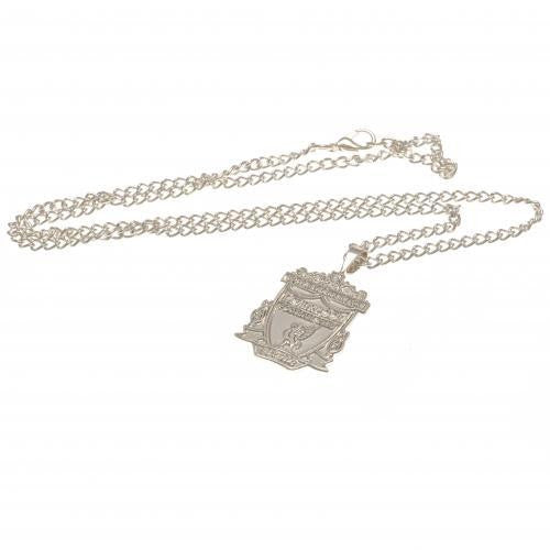 Liverpool F.C. Silver Plated Pendant & Chain XL