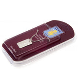 Aston Villa F.C. Silver Plated Dog Tag & Chain