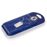 Chelsea F.C. Silver Plated Dog Tag & Chain