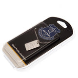 Everton F.C. Silver Plated Dog Tag & Chain