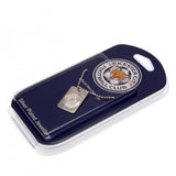Leicester City F.C. Silver Plated Dog Tag & Chain