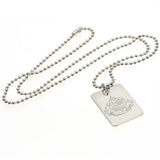 Sunderland A.F.C. Silver Plated Dog Tag & Chain
