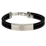 Leicester City F.C. Stitched Silicone Bracelet BK