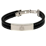 Newcastle United F.C. Stitched Silicone Bracelet