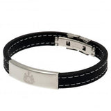 Newcastle United F.C. Stitched Silicone Bracelet