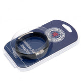 Rangers F.C. Stitched Silicone Bracelet