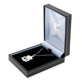 Liverpool F.C. Sterling Silver Pendant & Chain CR