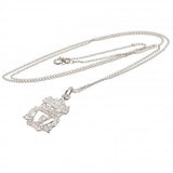 Liverpool F.C. Sterling Silver Pendant & Chain CR