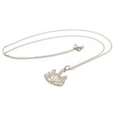Newcastle United F.C. Sterling Silver Pendant & Chain