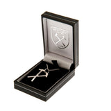 West Ham United F.C. Sterling Silver Pendant & Chain HM