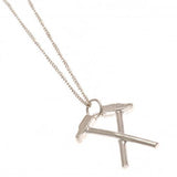 West Ham United F.C. Sterling Silver Pendant & Chain HM