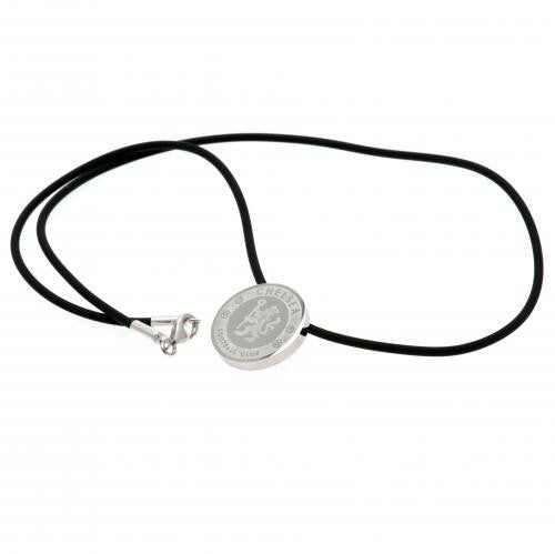 Chelsea F.C. Stainless Steel Pendant & Cord CR