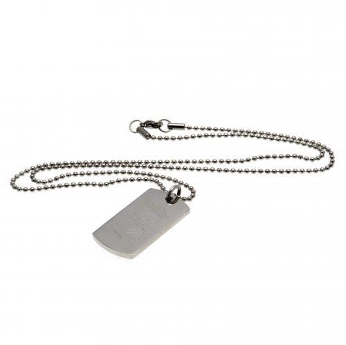 Birmingham City F.C. Engraved Crest Dog Tag & Chain