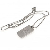 Celtic F.C. Engraved Crest Dog Tag & Chain