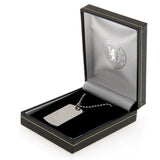 Chelsea F.C. Engraved Crest Dog Tag & Chain