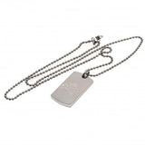 Sunderland A.F.C. Engraved Crest Dog Tag & Chain