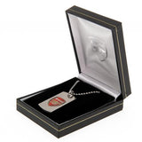 Arsenal F.C. Colour Crest Dog Tag & Chain