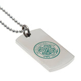 Celtic F.C. Colour Crest Dog Tag & Chain