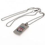 Liverpool F.C. Colour Crest Dog Tag & Chain