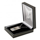 Manchester City F.C. Colour Crest Dog Tag & Chain EC