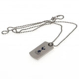 Tottenham Hotspur F.C. Colour Crest Dog Tag & Chain