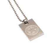Leicester City F.C. Dog Tag & Chain