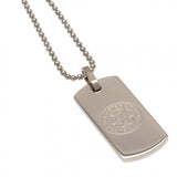 Leicester City F.C. Narrow Dog Tag & Chain