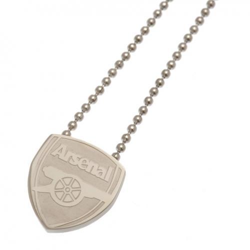 Arsenal F.C. Stainless Steel Pendant & Chain