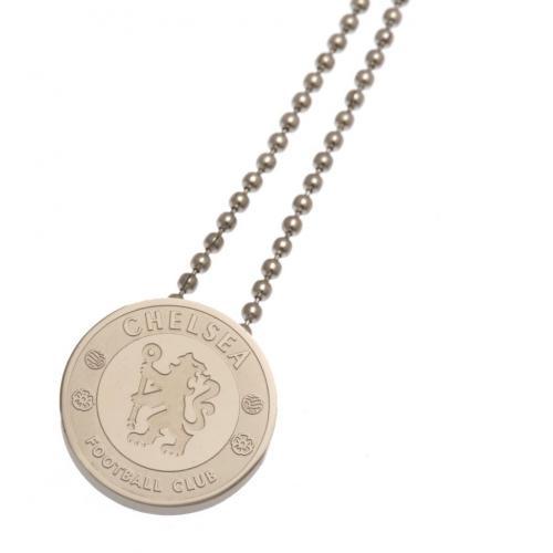 Chelsea F.C. Stainless Steel Pendant & Chain