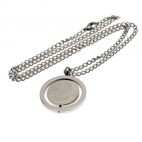 Nottingham Forest F.C. Spinner Pendant & Chain