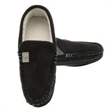 Manchester City F.C. Moccasins Mens 7-8 BLK
