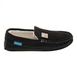 Manchester City F.C. Moccasins Mens 7-8 BLK