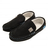 Manchester City F.C. Moccasins Mens 7-8 BLK