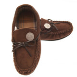 Manchester City F.C. Mens Moccasins 11-12 BR
