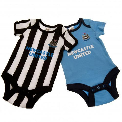 Newcastle United F.C. 2 Pack Bodysuit 6-9 mths ST