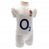 England R.F.U. Shirt & Short Set 18-23 mths O2