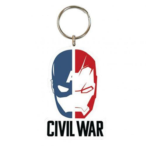 Captain America Civil War Keyring